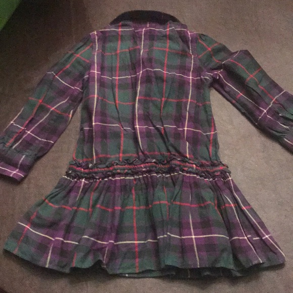 Ralph Lauren Girls Plaid Dress - Picture 5 of 5
